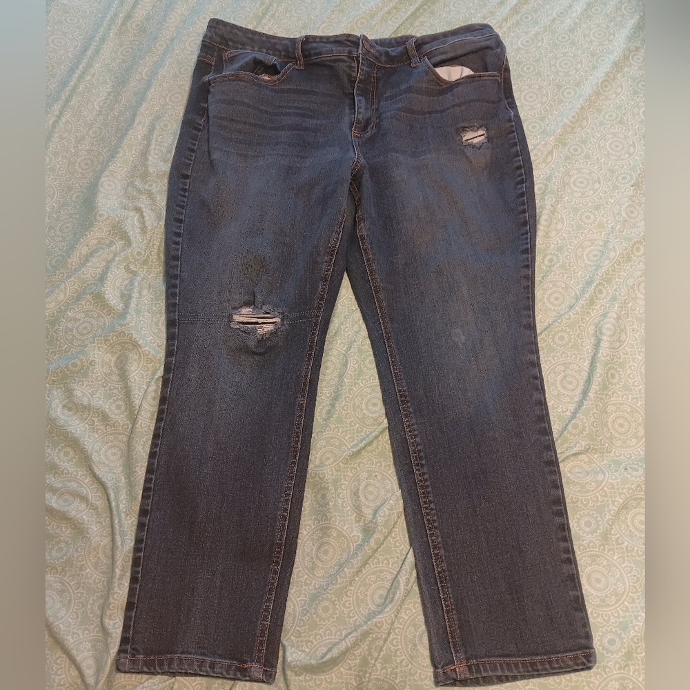 Time and Tru 22 skinny jeans NEW